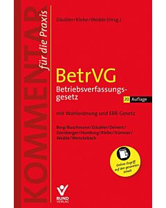 BetrVG - Betriebsverfassungsgesetz