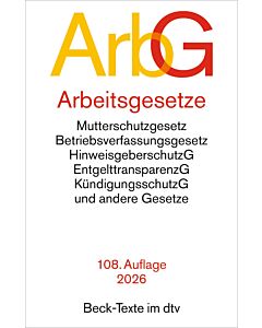 Arbeitsgesetze (ArbG)
