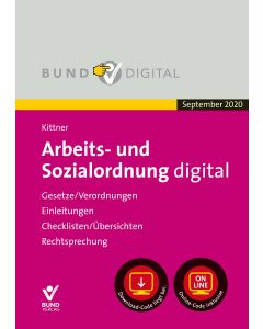 Arbeits- und Sozialordnung digital Fortsetzungsbezug