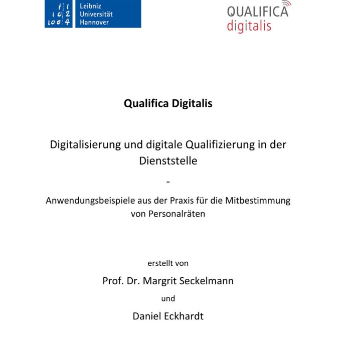 Digitalisierung und digitale Qualifizierung in der Dienststelle